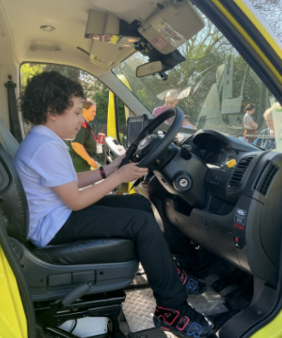 Blossom Class Explore an Ambulance
